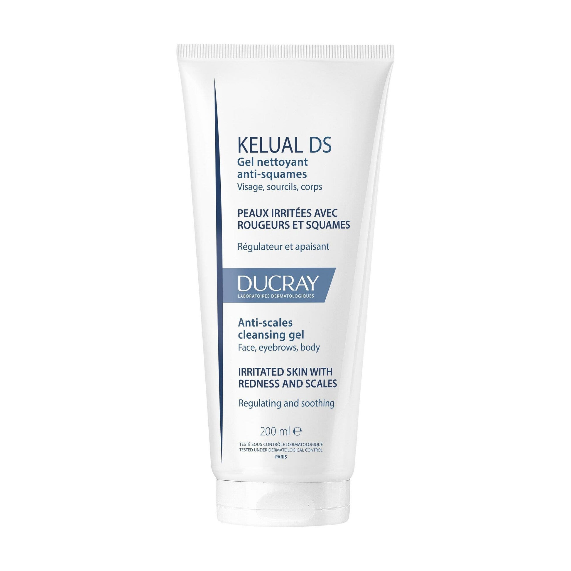 Ducray Kelual Ds Gel Detergente Anti-Squame Viso E Corpo 200ml-1