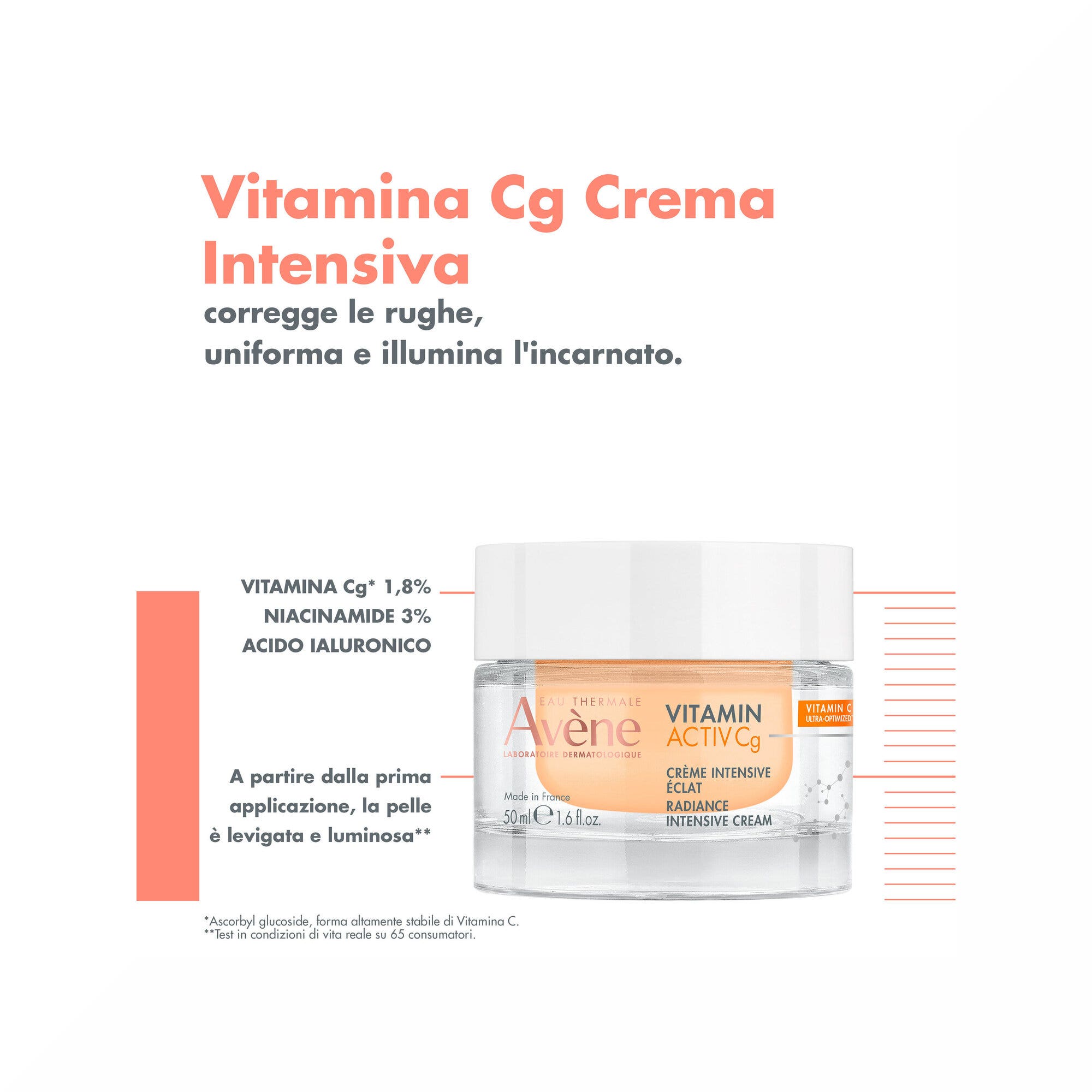 Eau Thermale Avène Vitamin Activ Cg Crema Intensiva Illuminante Anti-Eta' 50ml-4
