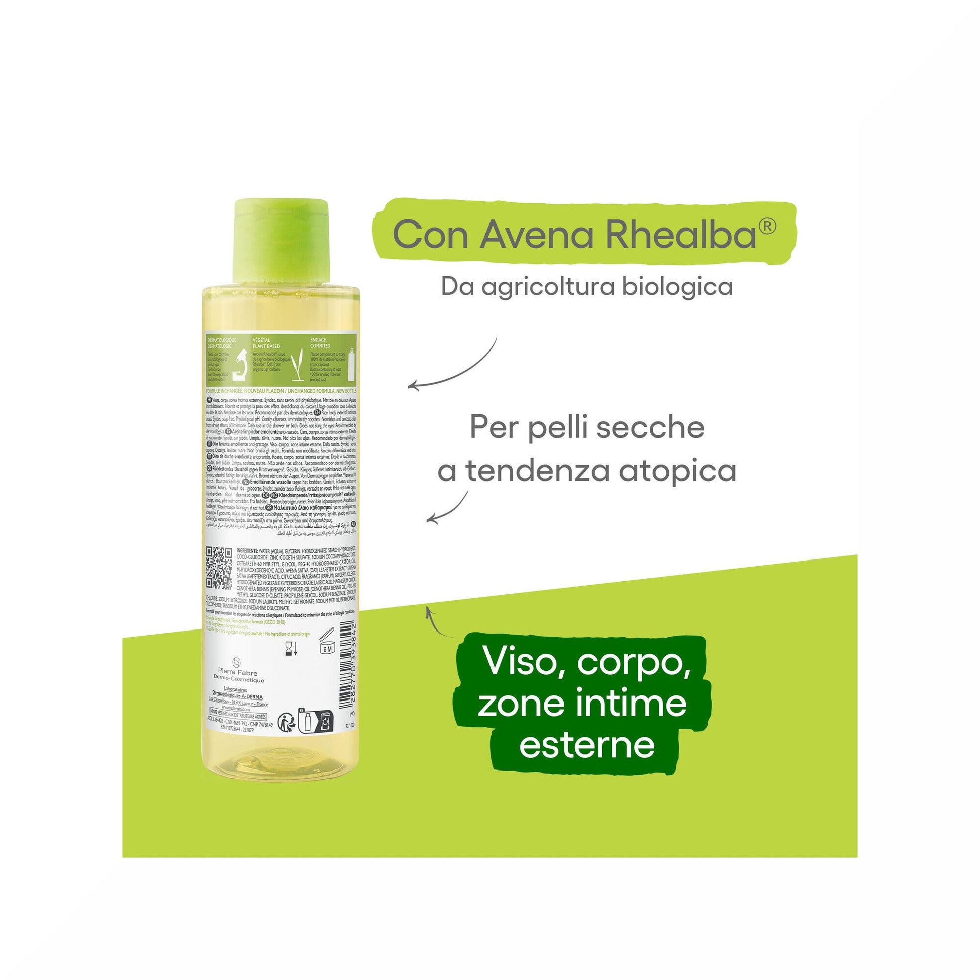 A-Derma Exomega Control Olio Lavante Emolliente 200ml-5