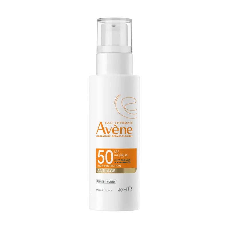 Eau Thermale Avène Solare Viso Fluido Anti-età SPF50 40ml-1