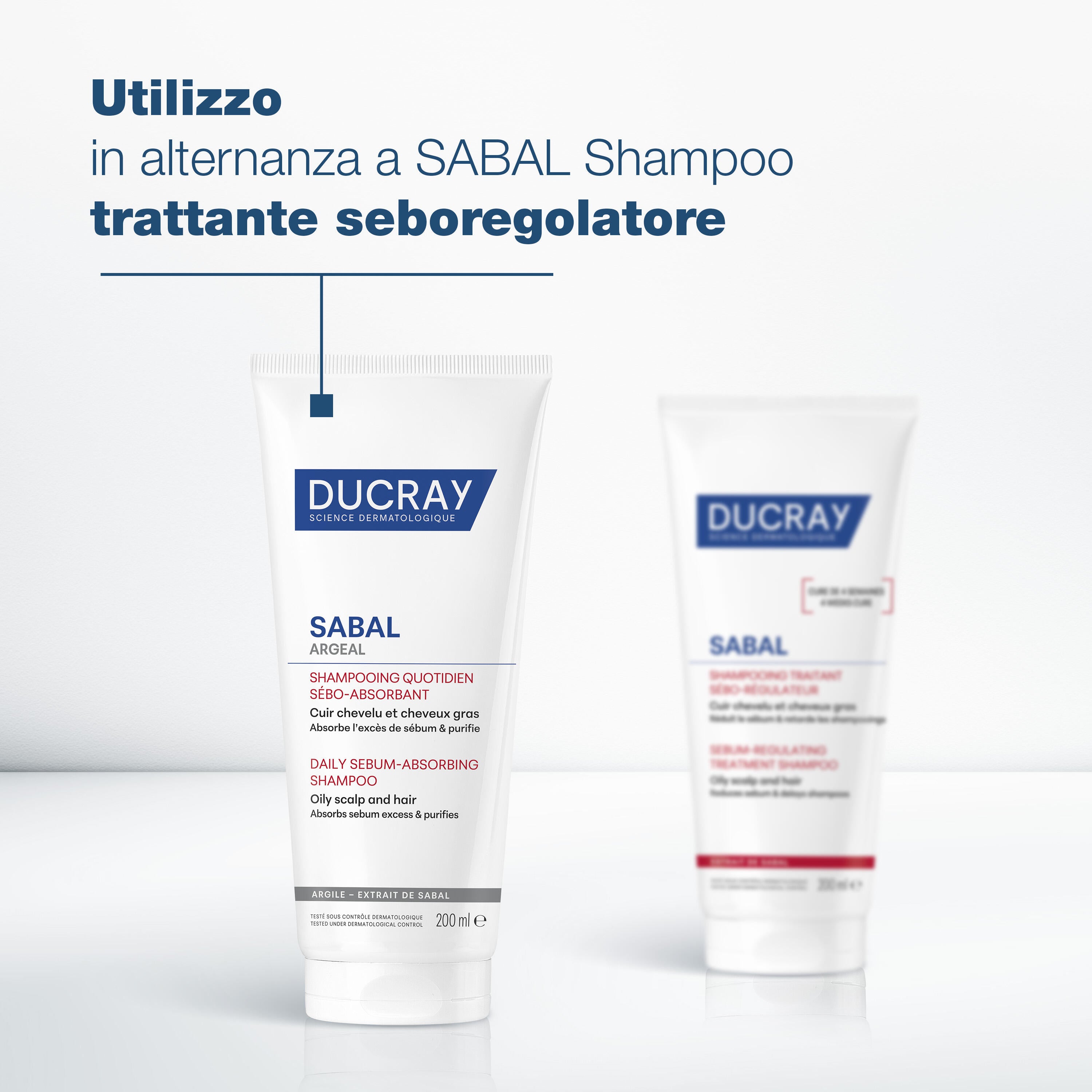Ducray Sabal Shampoo Trattante Seboriduttore 200ml
