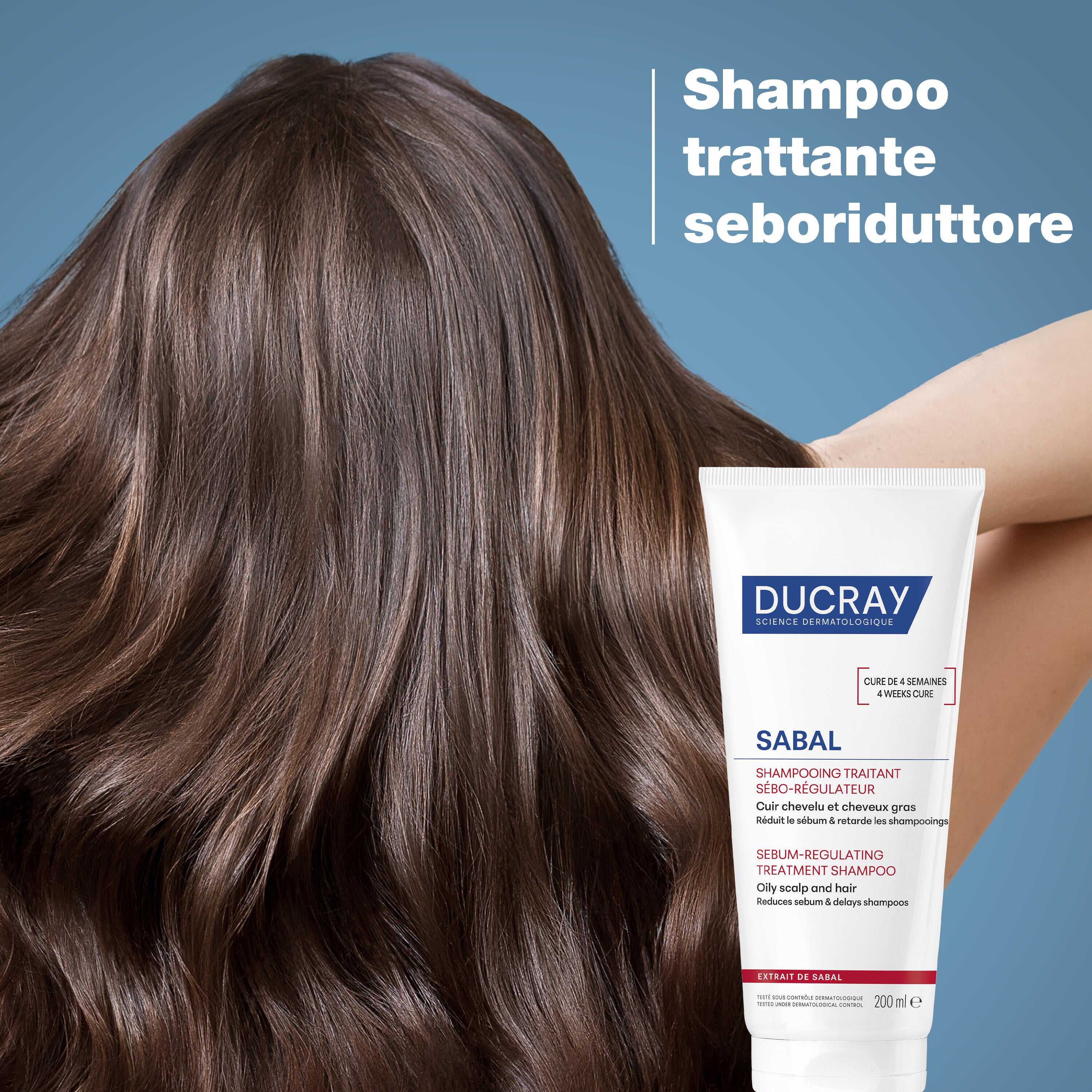 Ducray Sabal Shampoo Trattante Seboriduttore 200ml