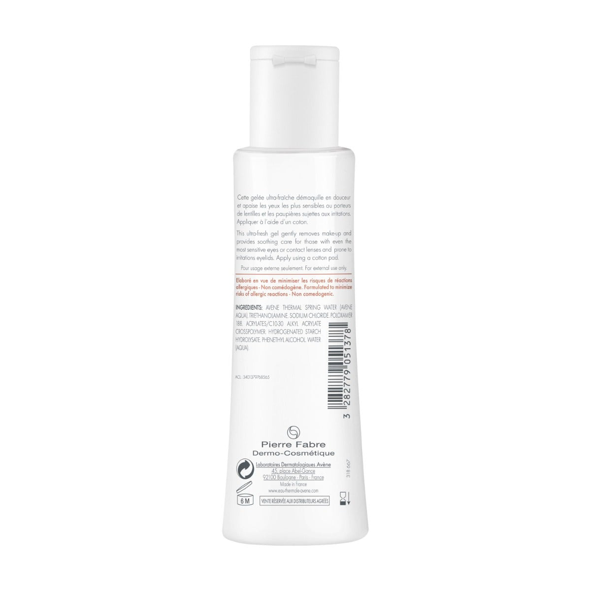 Eau Thermale Avene Struccante Delicato Occhi 125ml-5