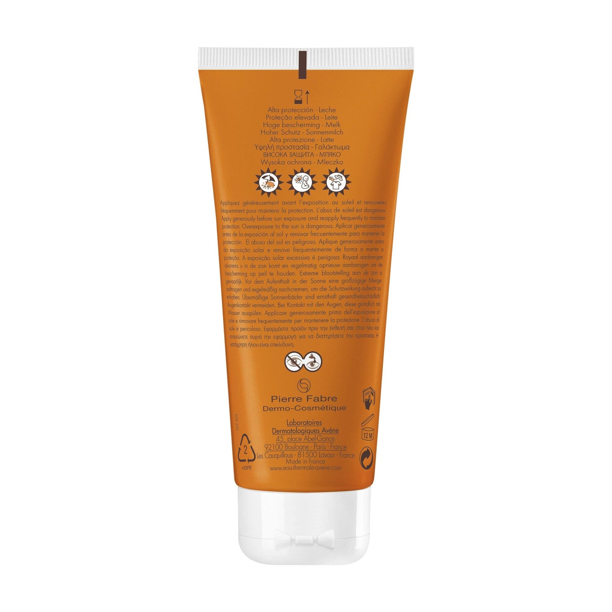 Eau Thermale Avene Latte Protezione Solare SPF30 100ml-6