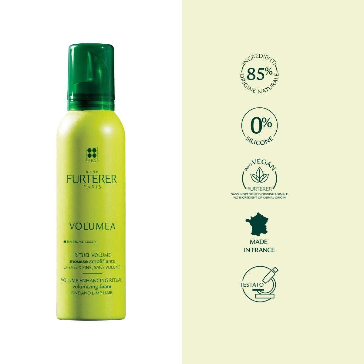 Rene Furterer Volumea Schiuma Volumizzante Senza Risciacquo Capelli Sottili Senza Volume 200ml-6