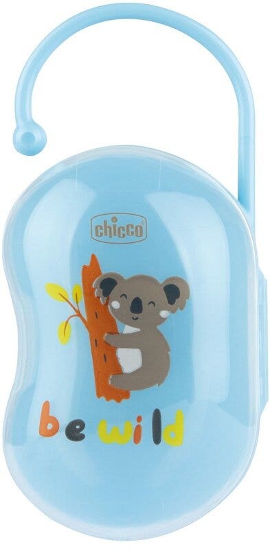 Chicco Portasucchietto Doppio Light Blue 1 Pezzo-1