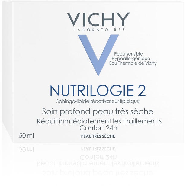 Vichy Nutrilogie 2 Crema Nutritiva Pelle Molto Secca 50ml  - 7