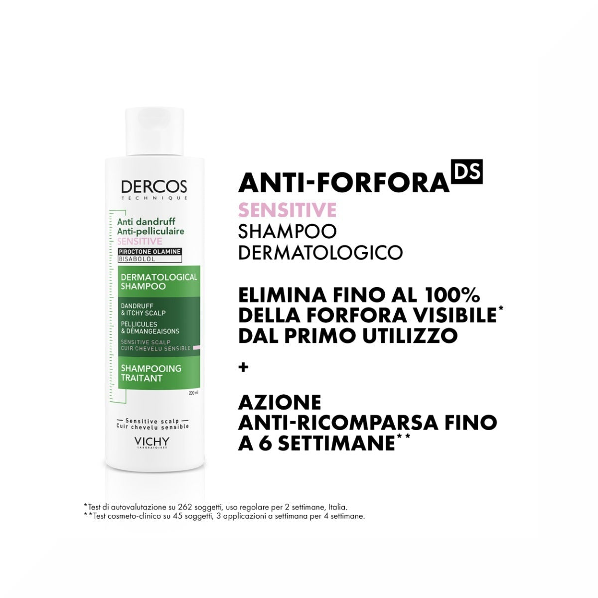 Vichy Dercos Shampoo Antiforfora Capelli Sensibili 200ml-10