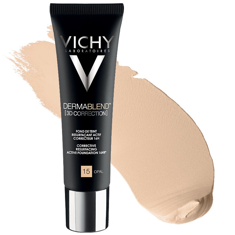 Vichy Dermablend 3D Fondotinta Coprente Per Pelle Grassa Con Imperfezioni Tonalità 15 30ml-2