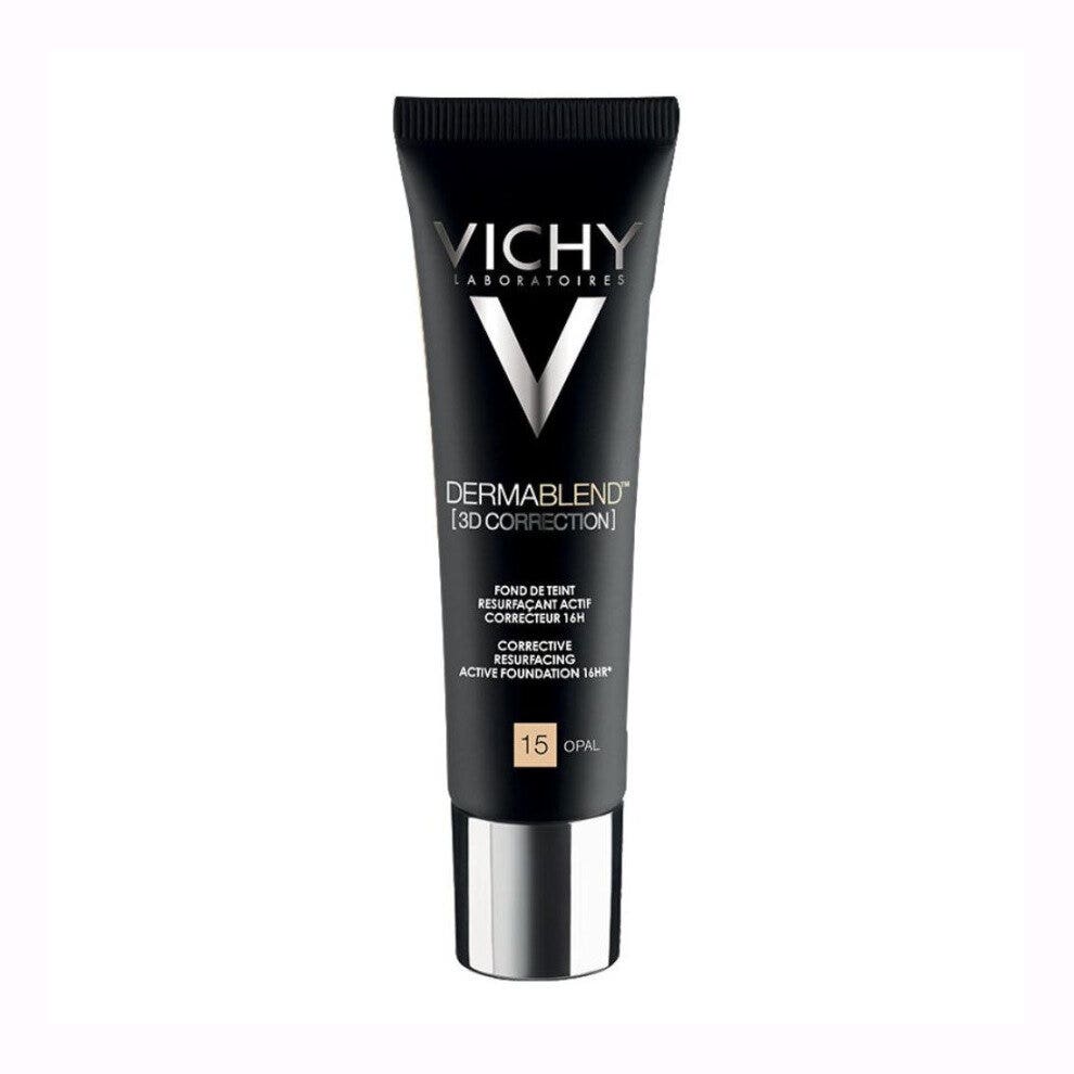 Vichy Dermablend 3D Fondotinta Coprente Per Pelle Grassa Con Imperfezioni Tonalità 15 30ml-3