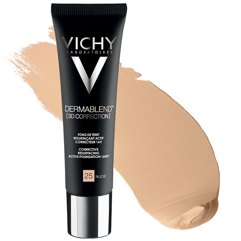 Vichy Dermablend 3D Fondotinta Coprente Per Pelle Grassa Con Imperfezioni Tonalità 25 30ml-2
