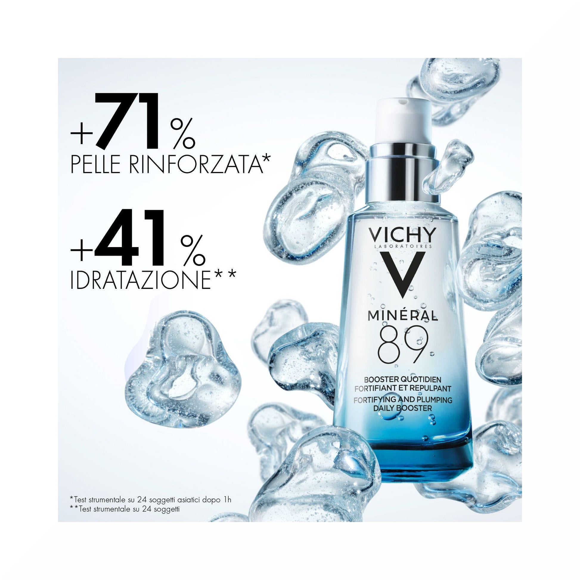 Vichy Mineral 89  Booster Quotidiano Fortificante E Rimpolpante Con Acido Ialuronico 50 ml-20