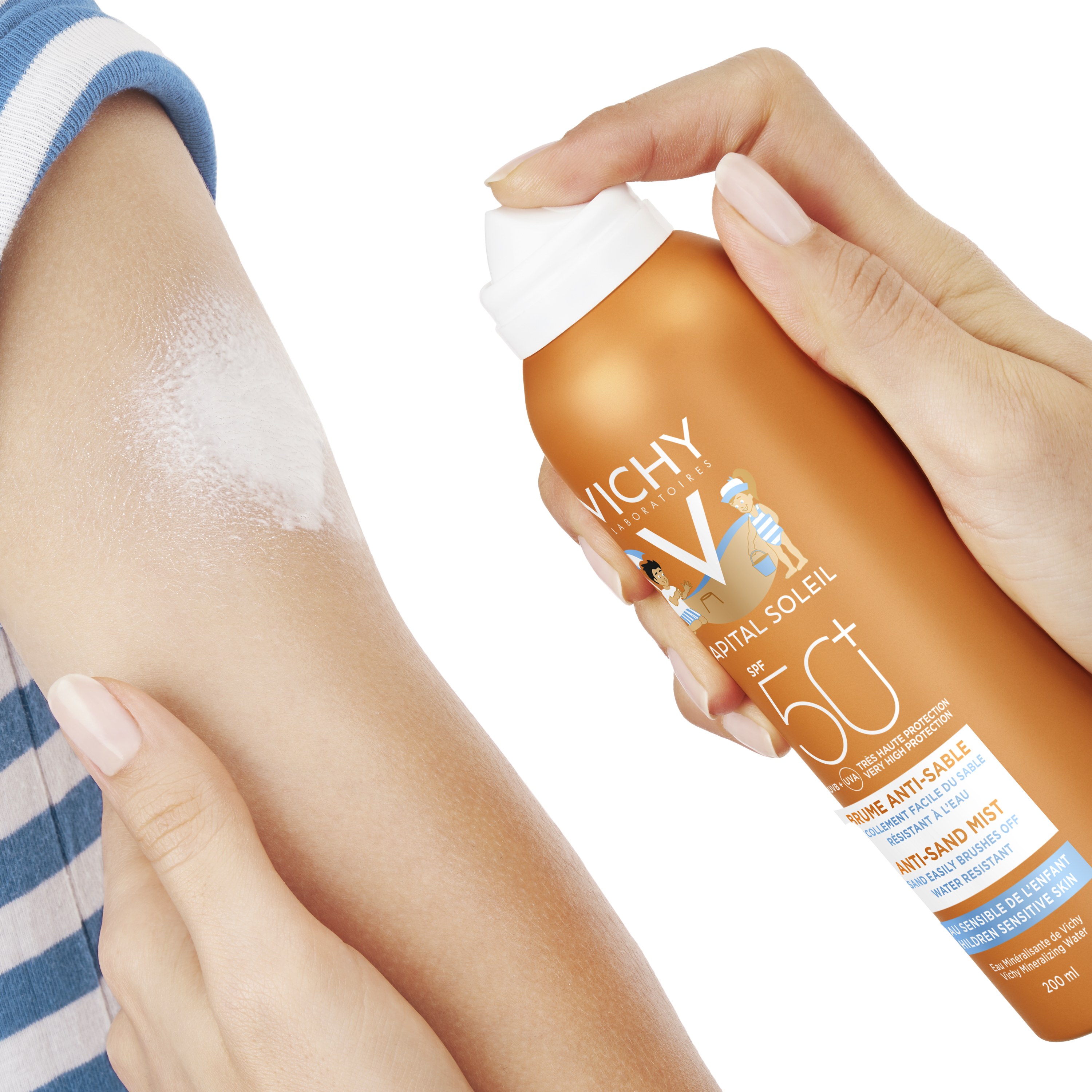 Vichy Capital Soleil Solare SPF50+ Anti-Sabbia Bimbi 200ml  - 6