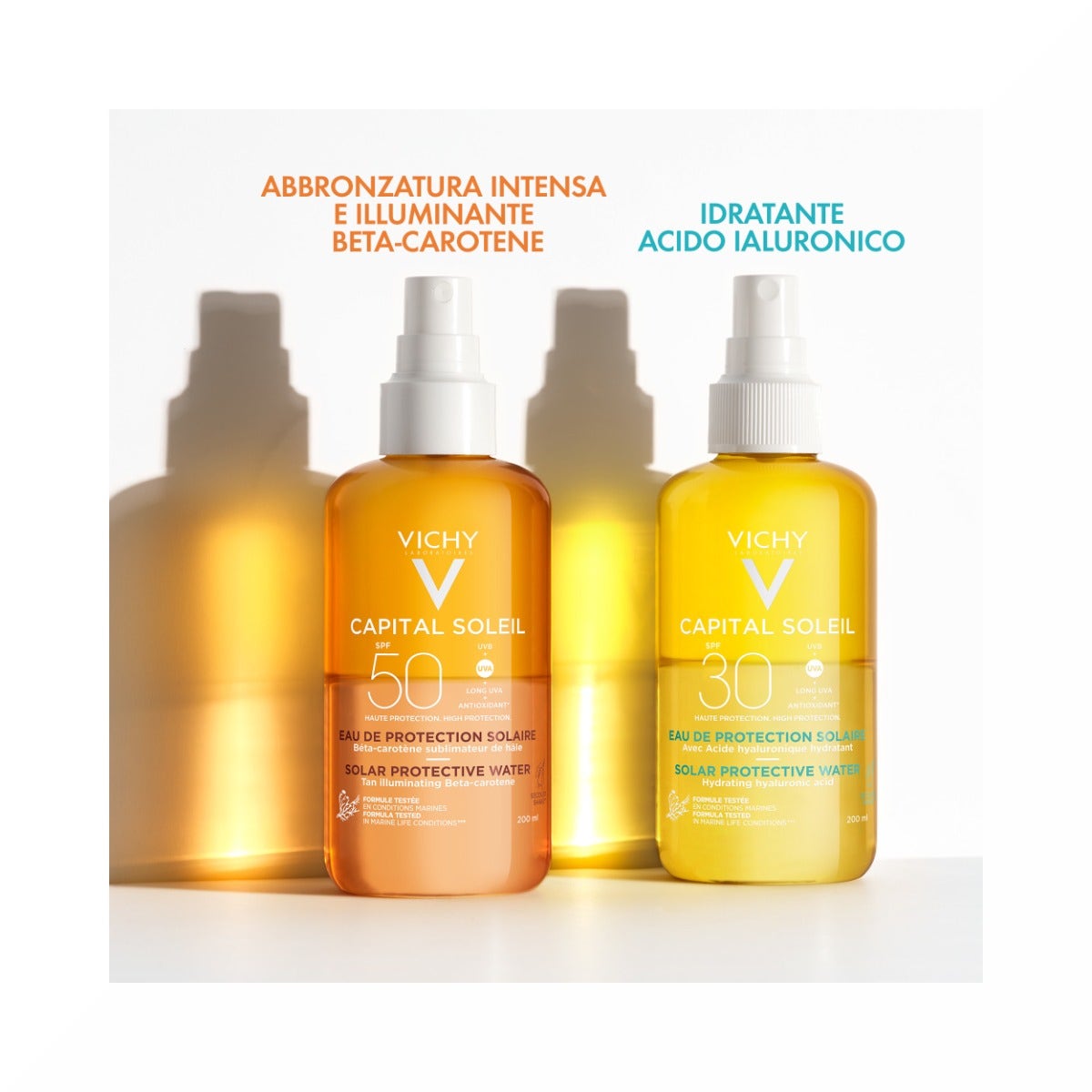 Vichy Capital Soleil Acqua Solare Protettiva Idratante SPF30 200ml-14