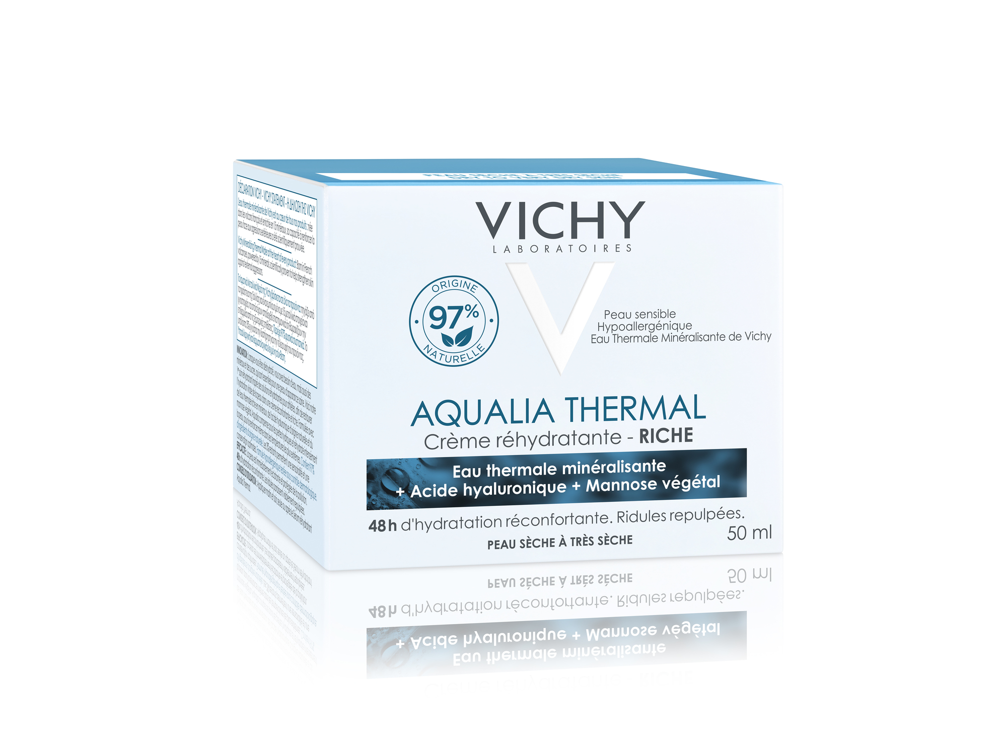 Vichy Aqualia Crema Viso Idratante Ricca 50ml  - 5