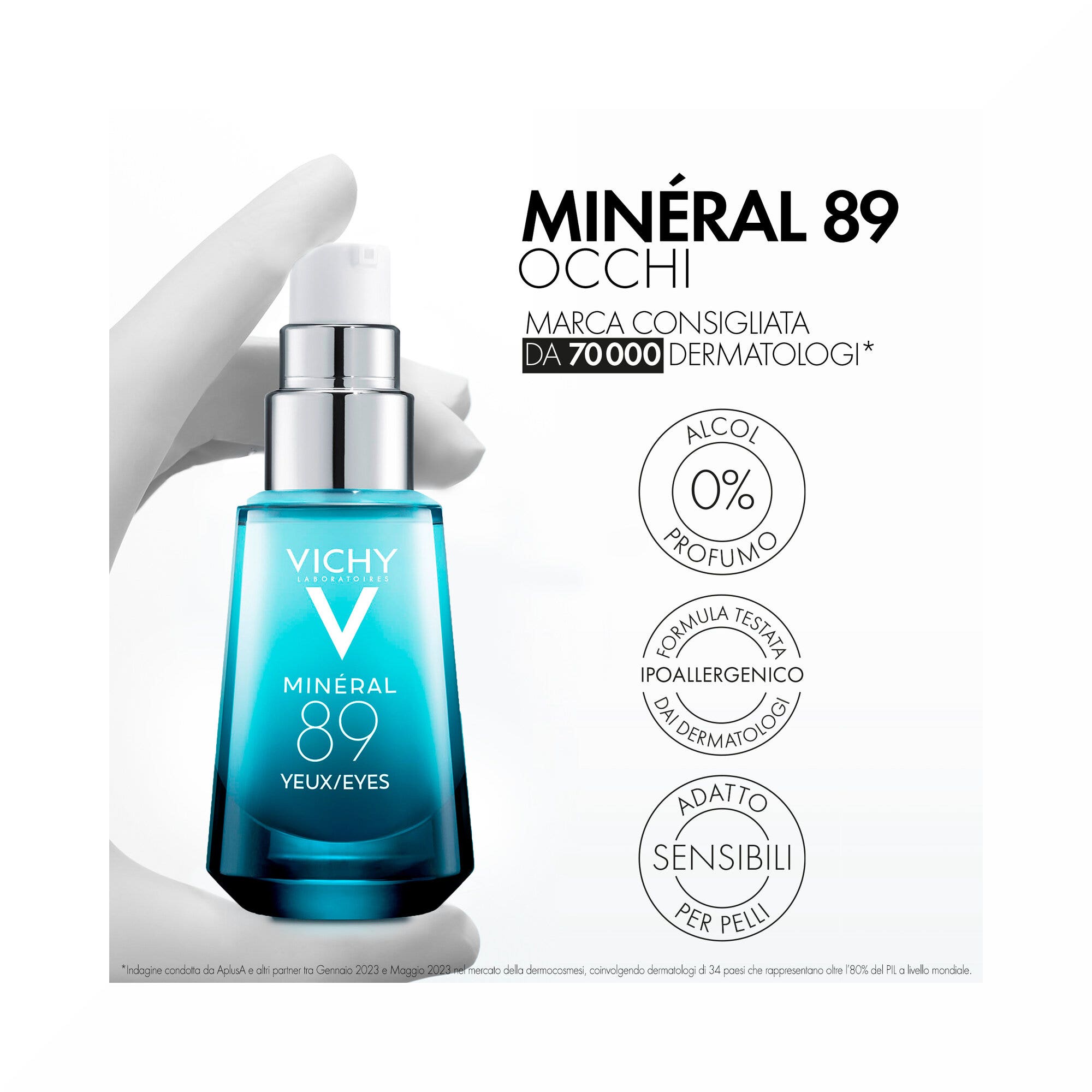 Vichy Mineral 89 Gel Occhi Fortificante E Idratante 15ml-23