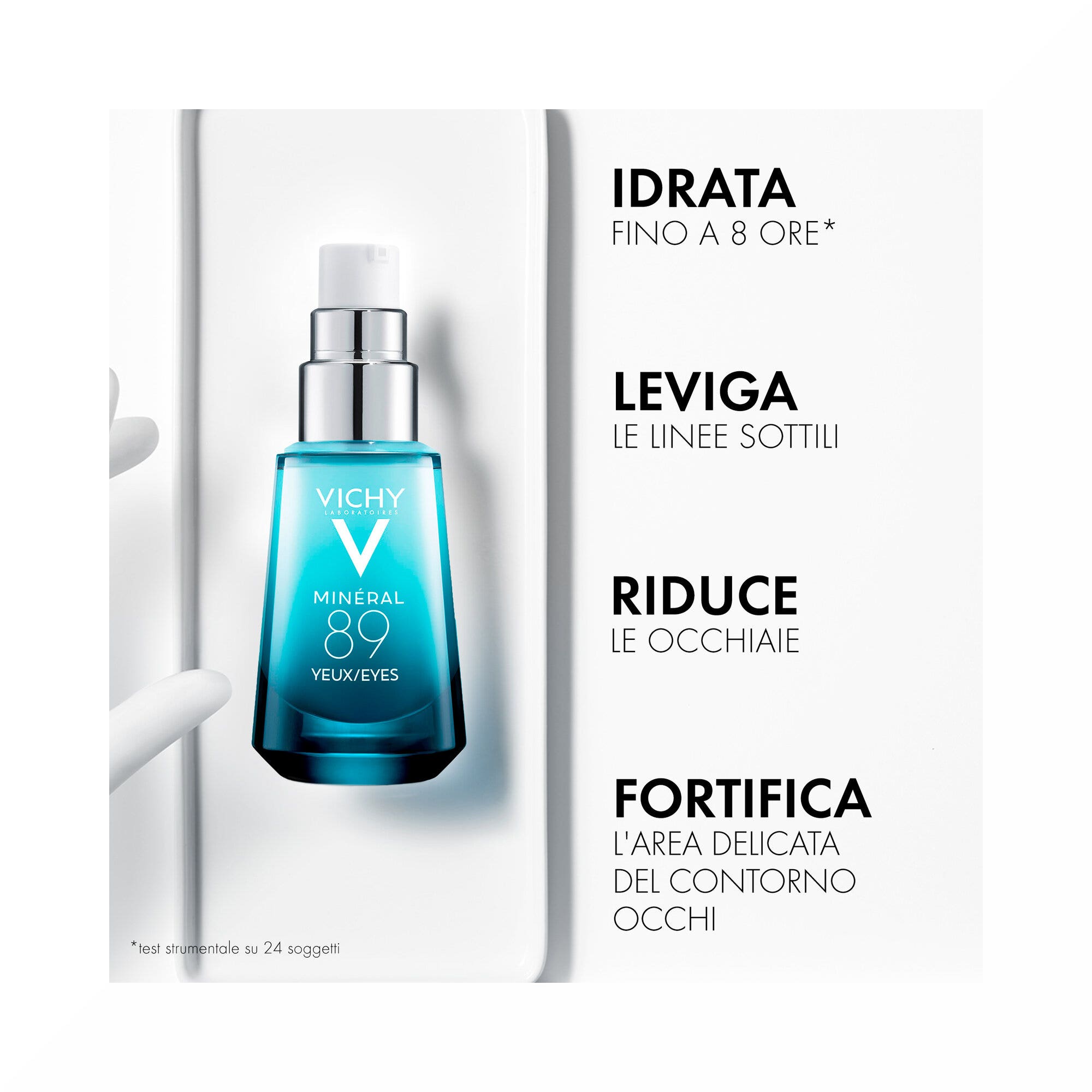 Vichy Mineral 89 Gel Occhi Fortificante E Idratante 15ml-27