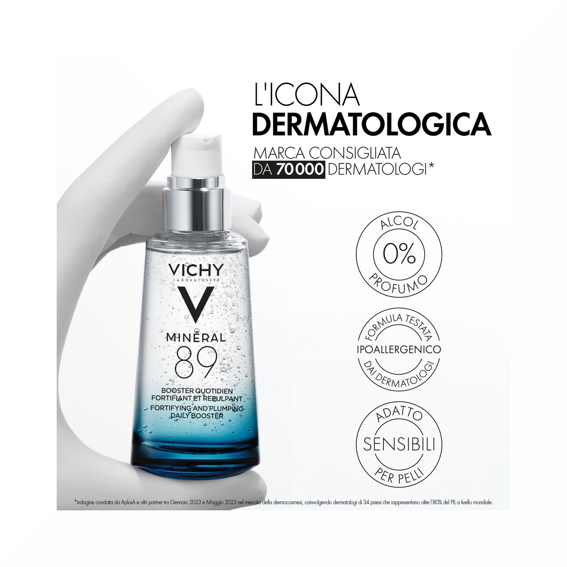 Vichy Mineral 89 Booster Quotidiano Fortificante E Rimpolpante Con Acido Ialuronico 75 ml-22