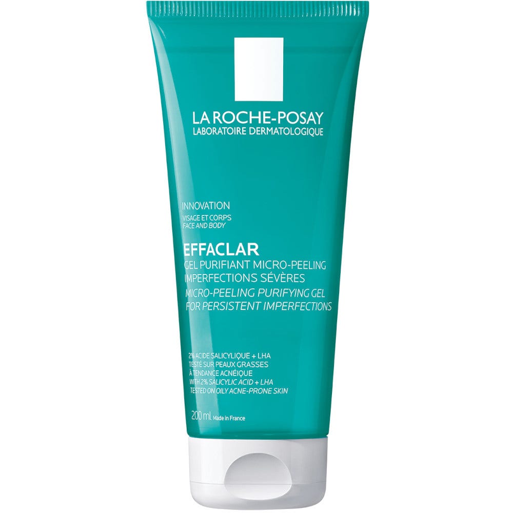La Roche-Posay Effaclar Gel Micro Peeling Cleanser 200ml  - 1