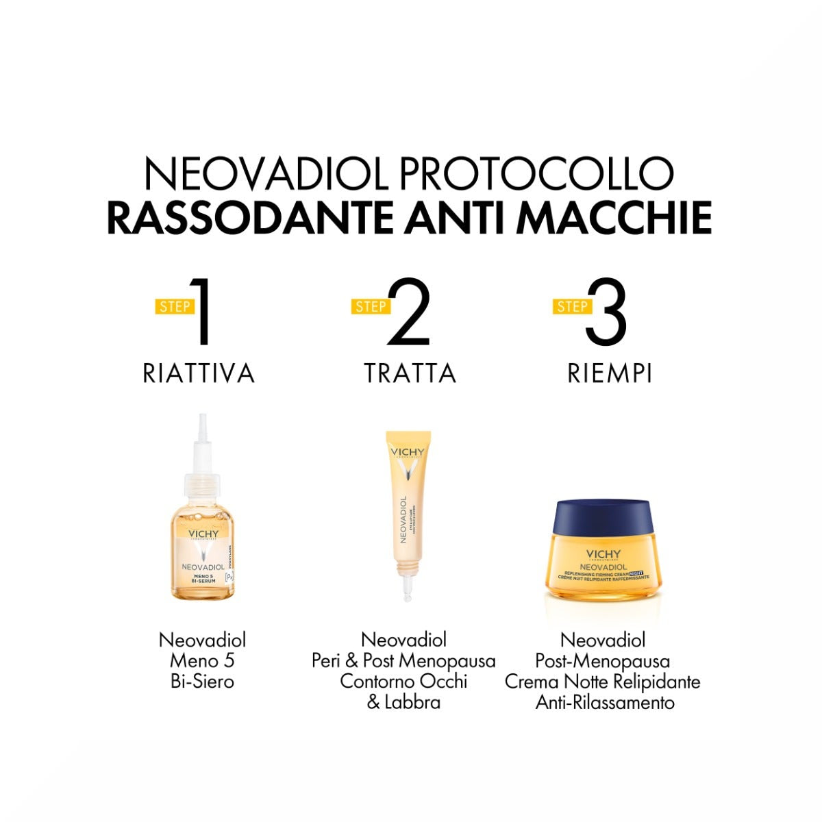 Vichy Neovadiol Post -Menopausa Crema Notte Relipidante Rassodante 50 ml-11