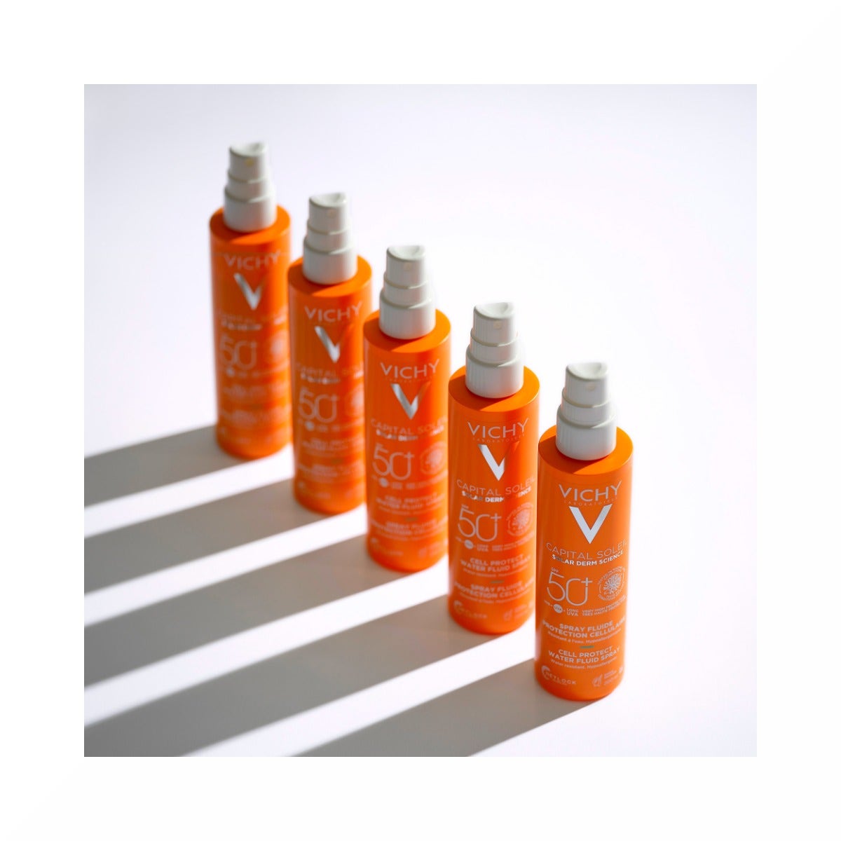 Vichy Capital Soleil Cell Protect Fluido Ultra Leggero Spray Protezione Alta SPF50 200ml-15