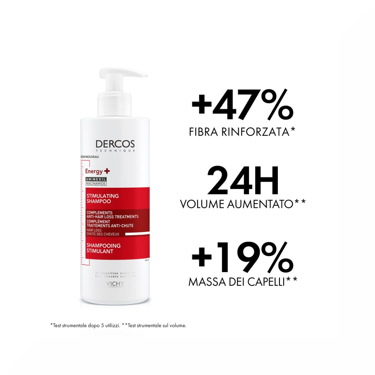 Vichy Dercos Shampoo Energizzante Eco-Ricarica 500 ml-11