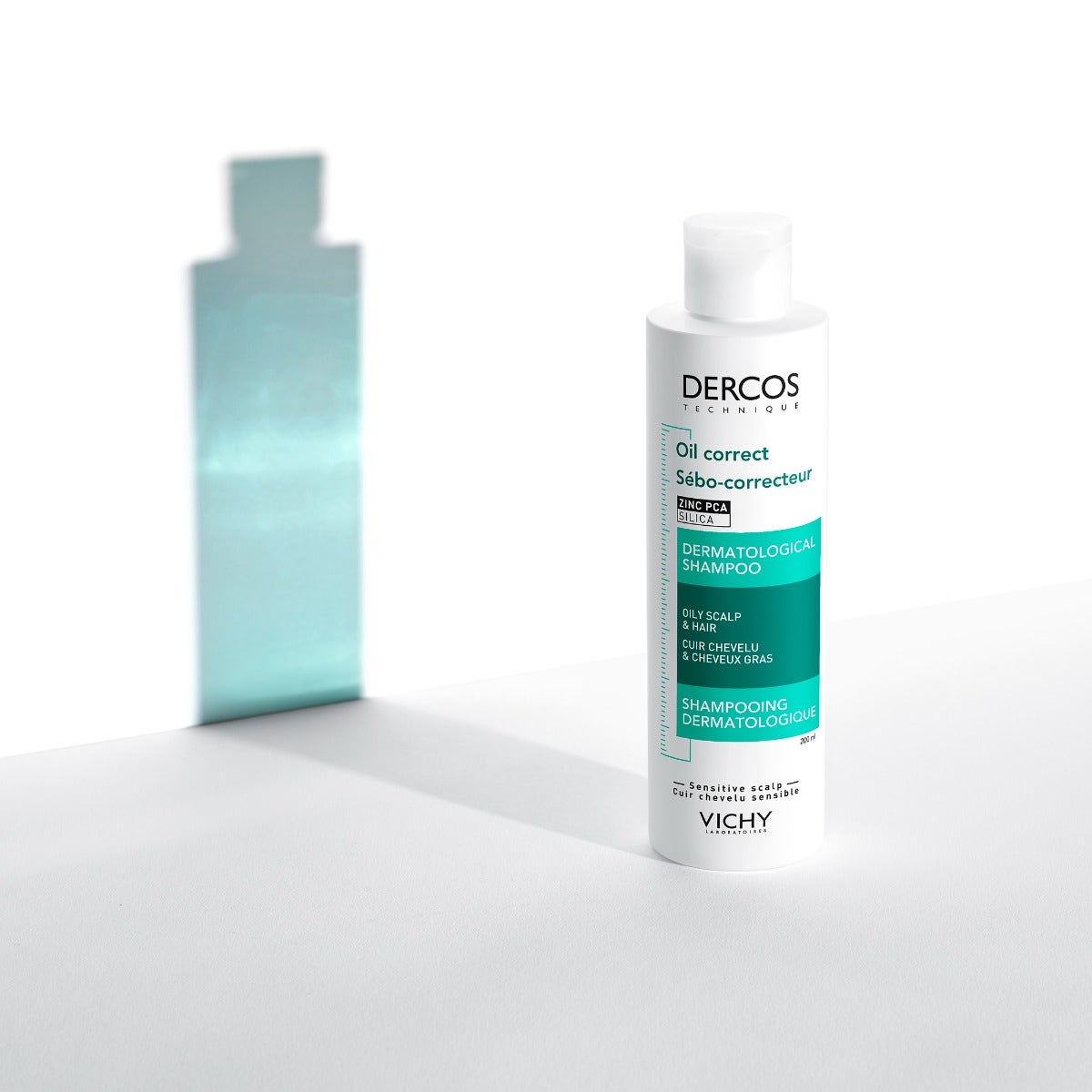 Vichy Dercos Shampoo Sebo Regolatore Trattante Capelli Grassi 200ml-3