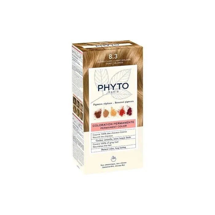 Phyto Phytocolor 8.3 Biondo Chiaro Dorato Colorazione Permanente Per Capelli-1