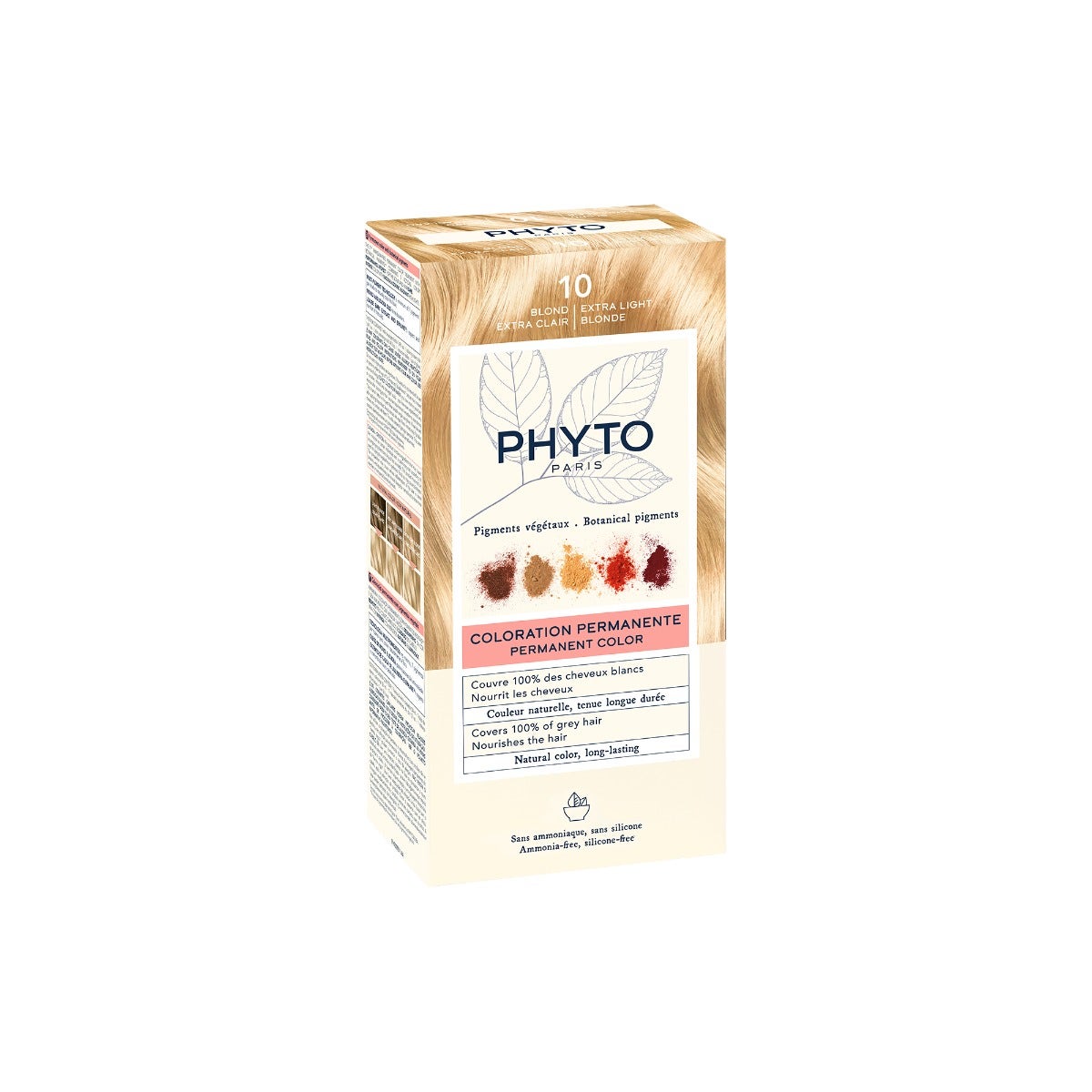 Phyto Phytocolor 10 Biondo Chiarissimo Extra Colorazione Permanente Per Capelli-1