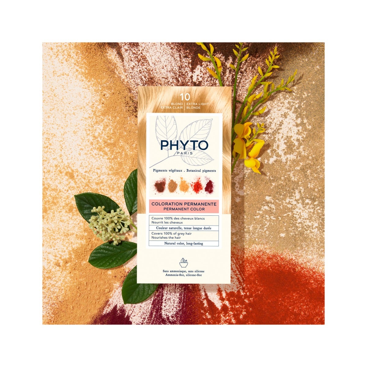 Phyto Phytocolor 10 Biondo Chiarissimo Extra Colorazione Permanente Per Capelli-5
