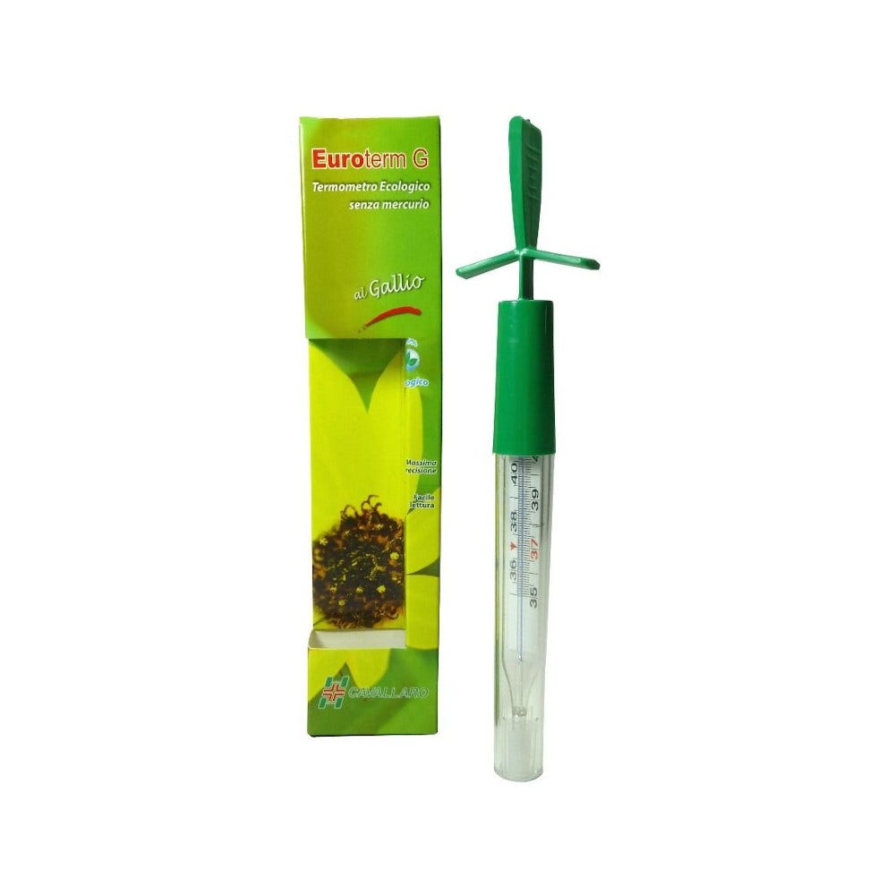 Curameter G Termometro Clinico Ovale Al Gallio Con Agitatore   - 1