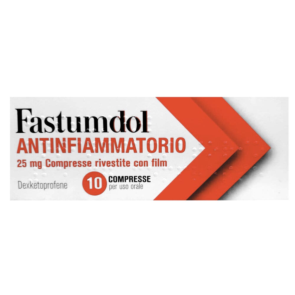 Fastumdol Antinfiammatorio 25mg 10 Compresse-2