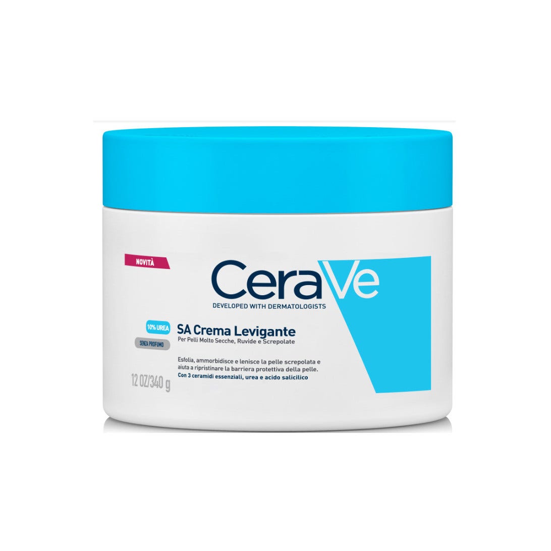 CeraVe SA Crema Levigante 10% Urea Per Pelle Molto Secca Ruvida E Screpolata 340g-2