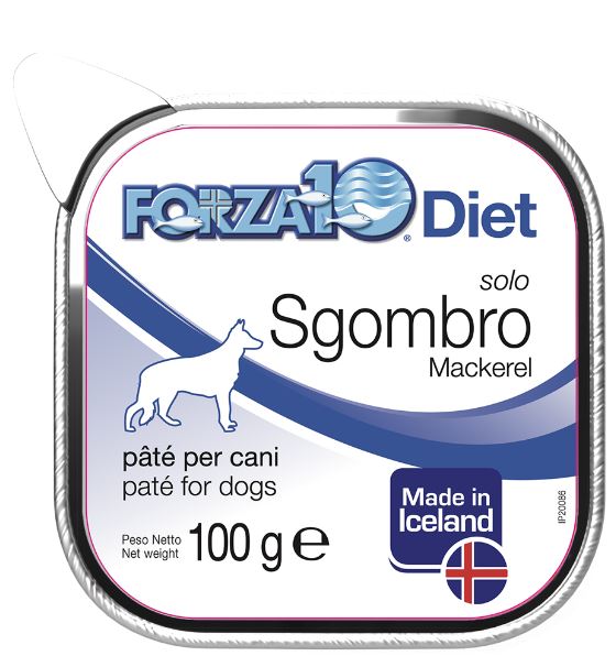 Forza 10 Cane Solo Diet Sgombro 100 g