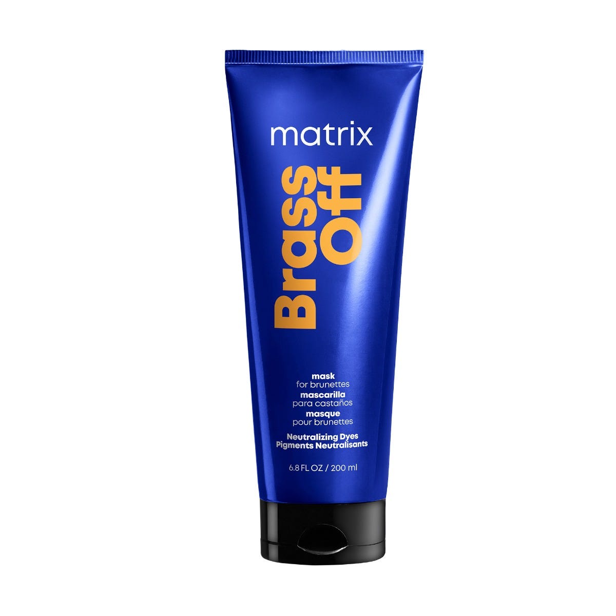 Matrix Total Results Brass Off Maschera Neutralizzante - Anti Arancio per capelli castani - 200ml