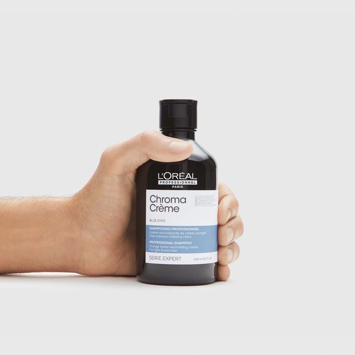 Chroma Creme - Shampoo Blu per capelli castano da chiaro a medio 300ml