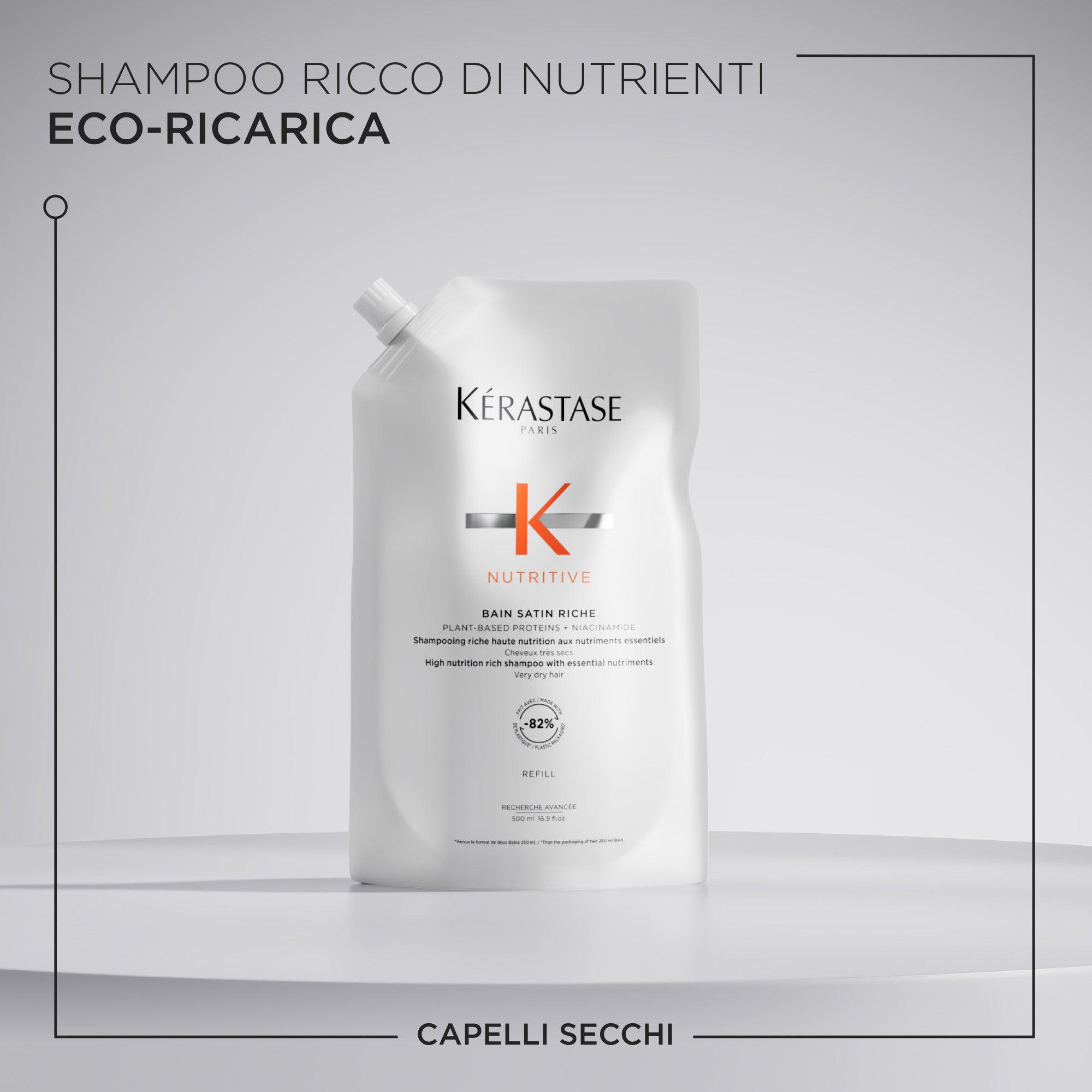 Kérastase Nutritive Bain Satin Riche Shampoo Refill 500ml