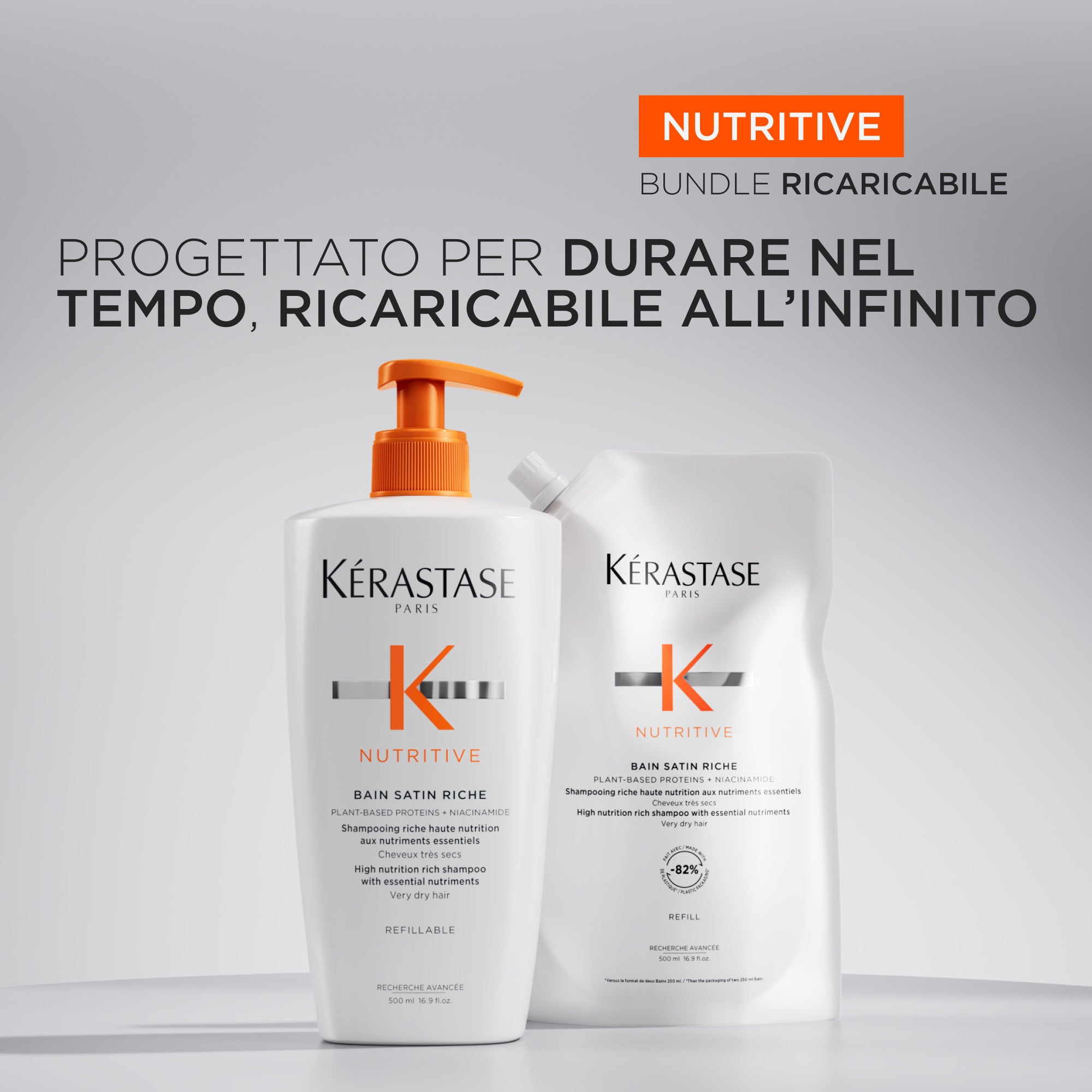Kérastase Nutritive Bain Satin Riche Shampoo Refill 500ml