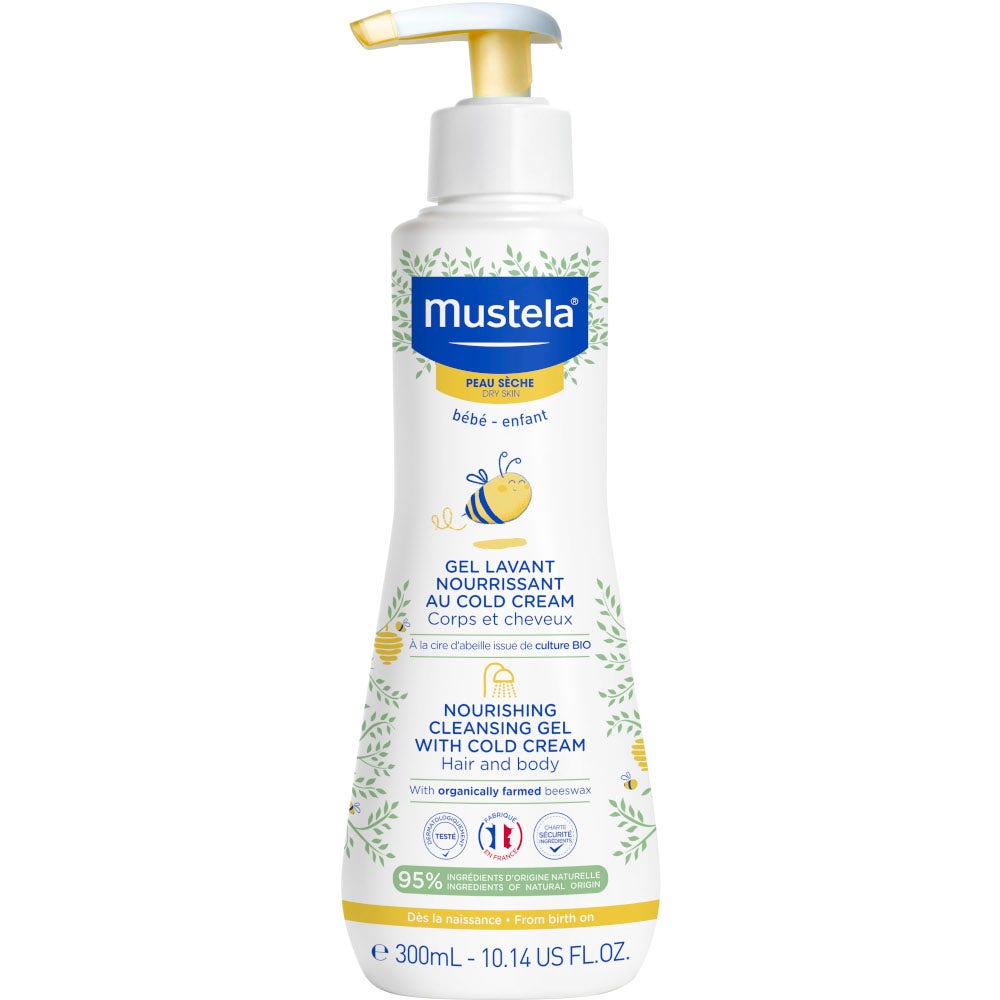 Mustela Detergente Nutriente Cold Cream 300ml  - 2