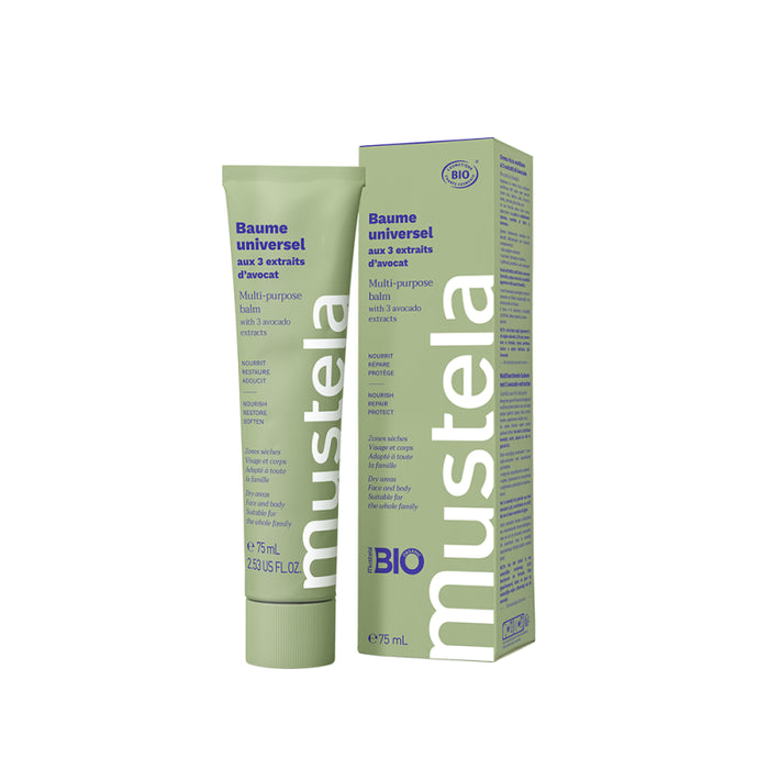 Mustela Bio Crema Ricca Multiuso Ai 3 Estratti Di Avocado 75ml