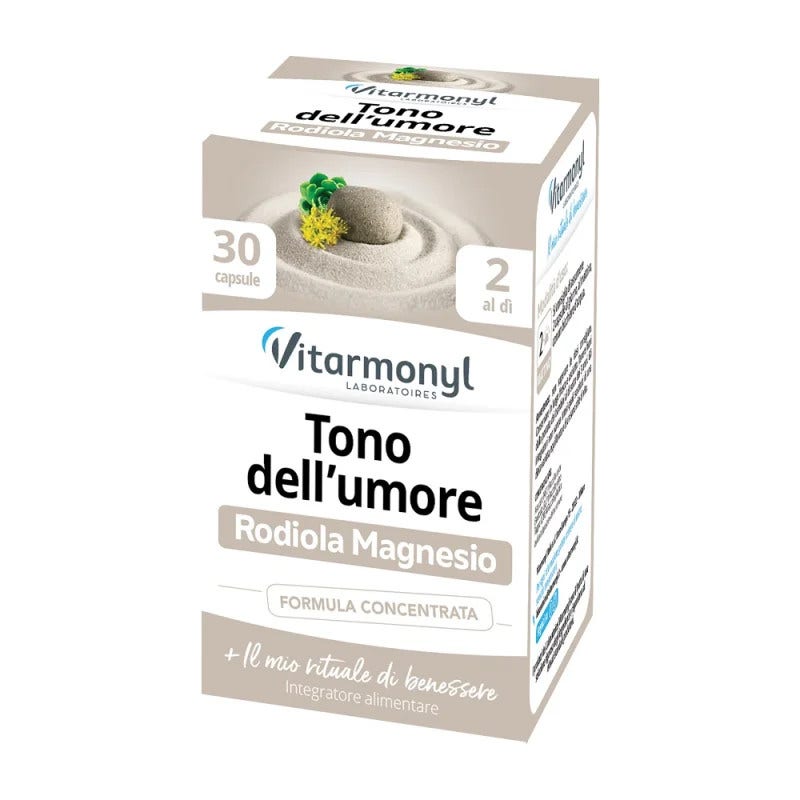 Vitarmonyl Tono Dell'Umore Radiola Magnesio 30 Capsule-1