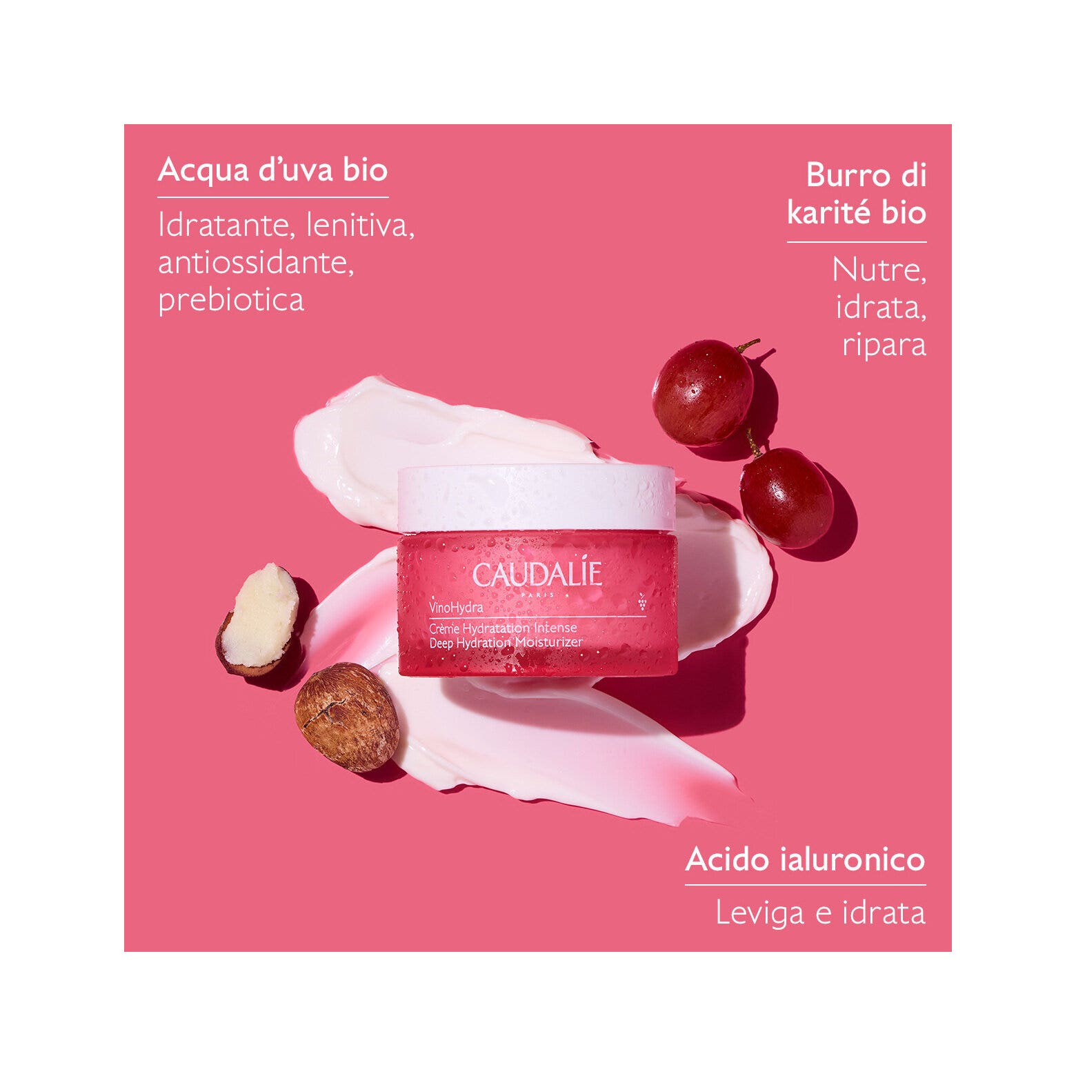 Caudalie Vinohydra Crema Idratazione Intensa 50ml-2