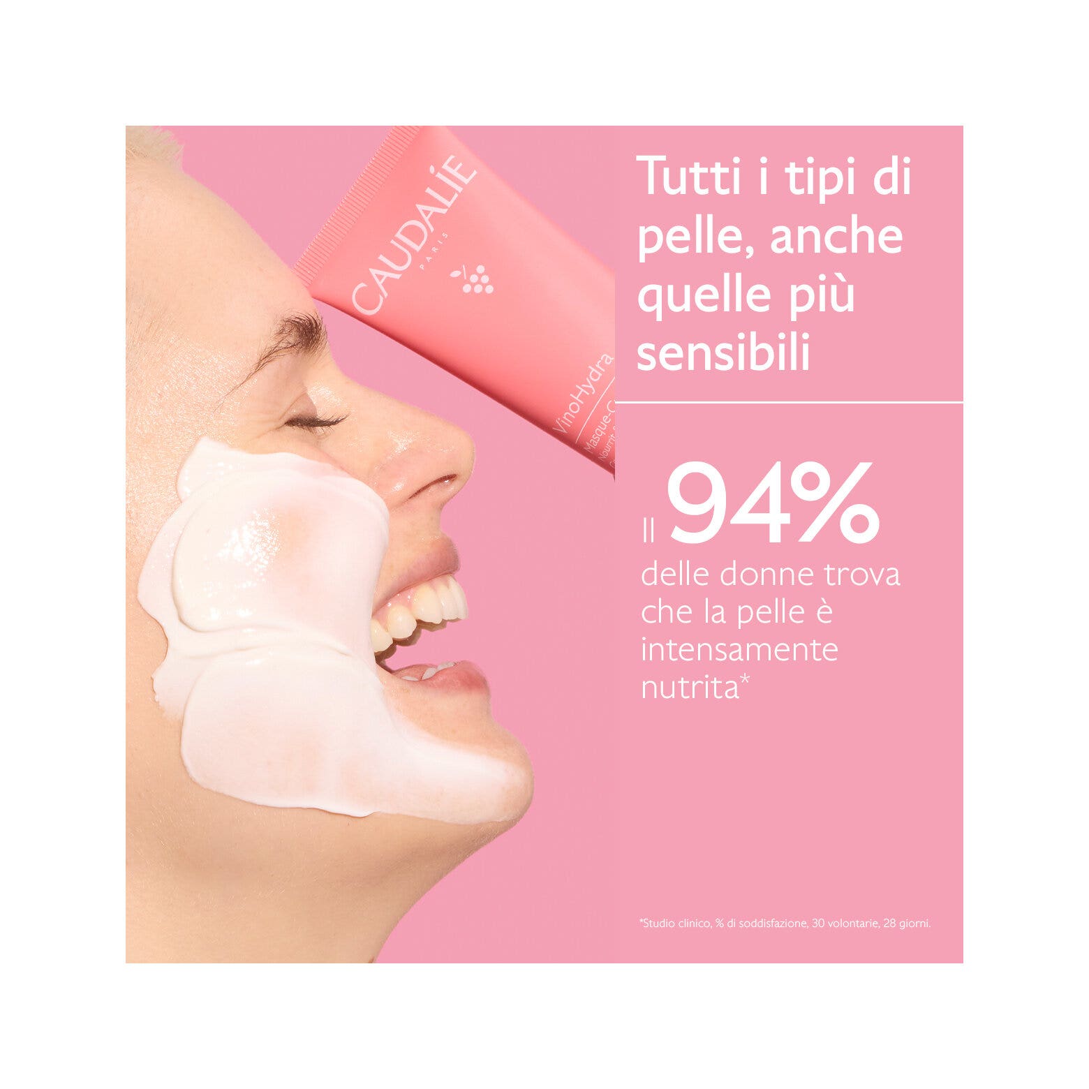 Caudalie Vinohydra Maschera Crema Idratante Viso 60ml-2