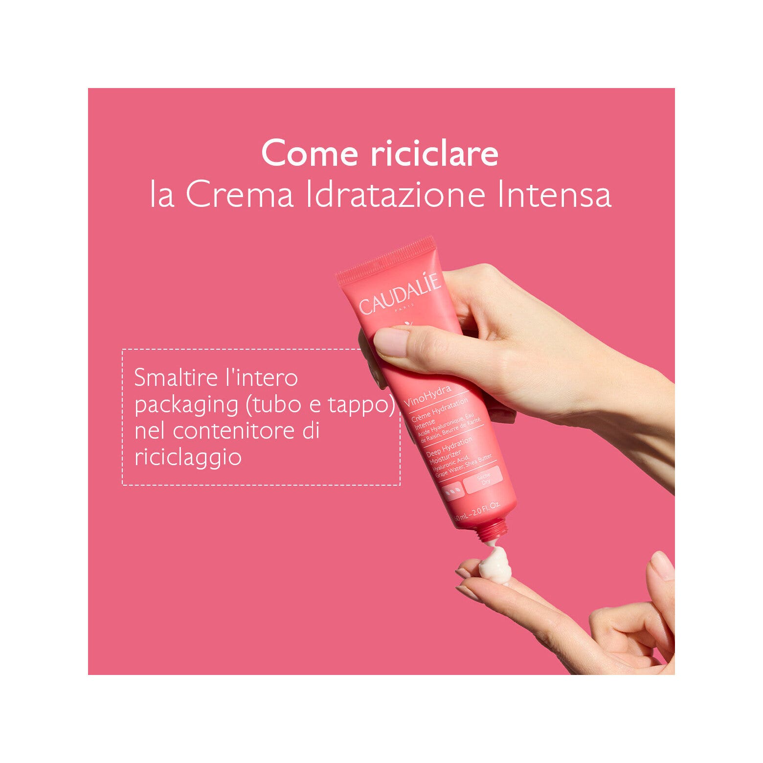 Caudalie Vinohydra Crema Idratazione Intensa Viso 60ml-9