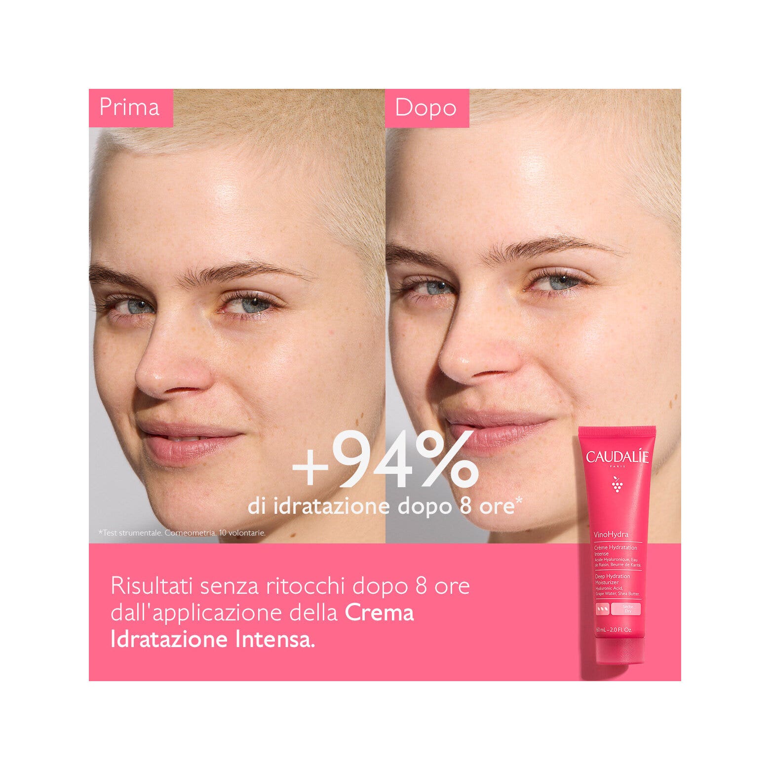 Caudalie Vinohydra Crema Idratazione Intensa Viso 60ml-3