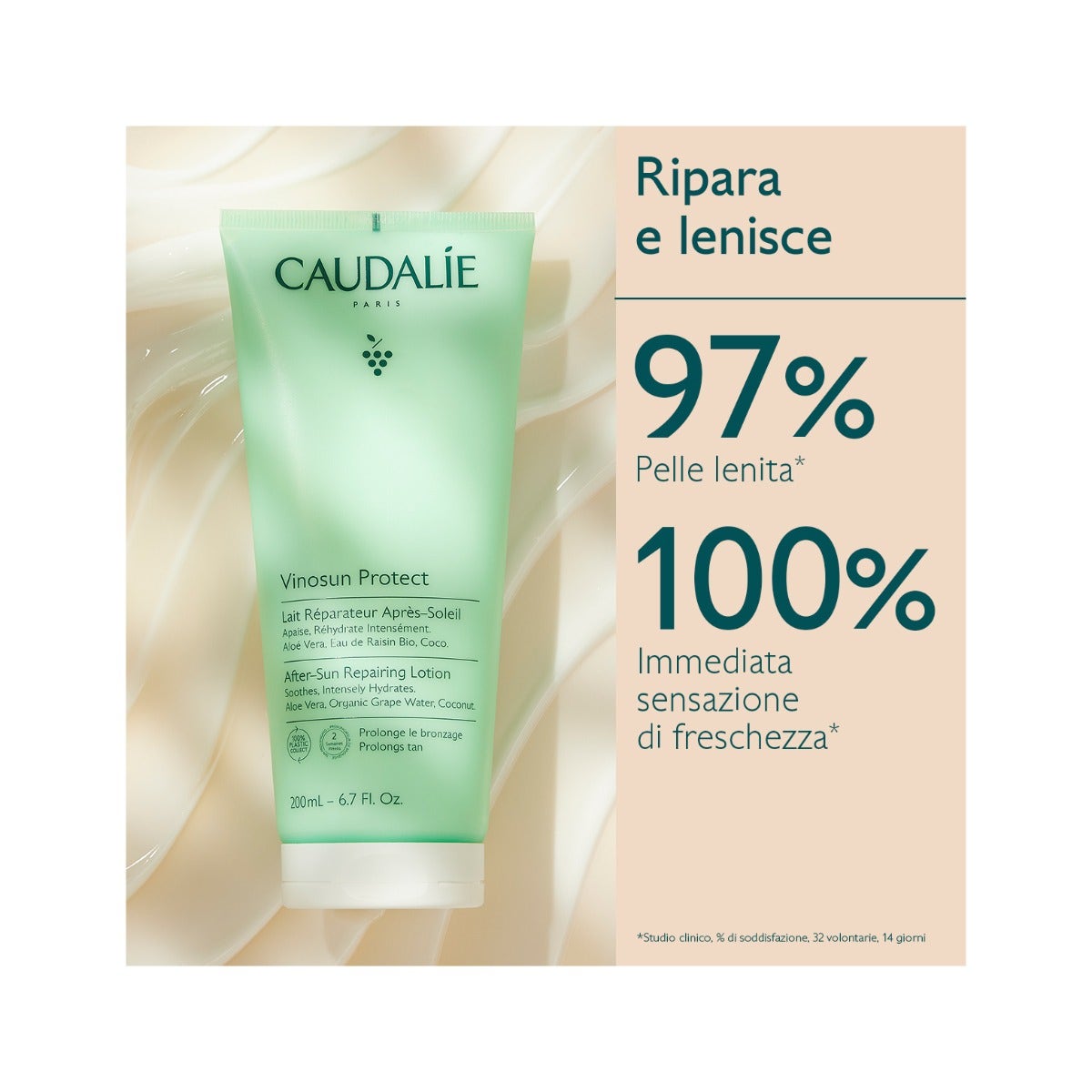 Caudalie Vinosun Protect Latte Riparatore Doposole 200ml-2