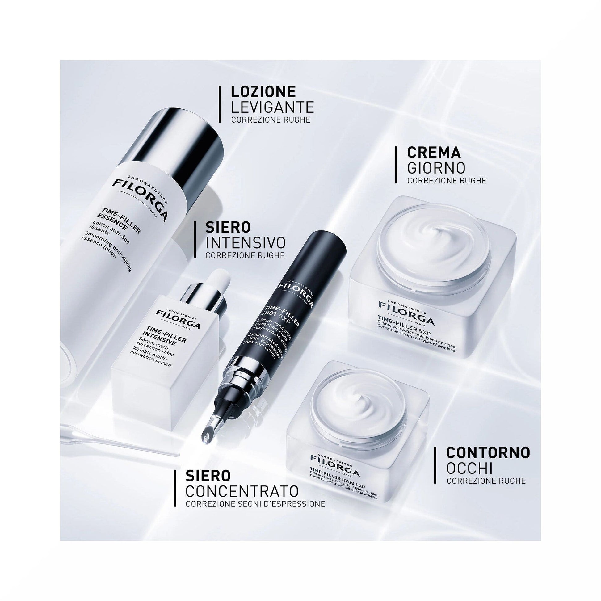 Filorga Time Filler Shot 5xp Siero Concentrato Linee Di Espressione 15ml-7