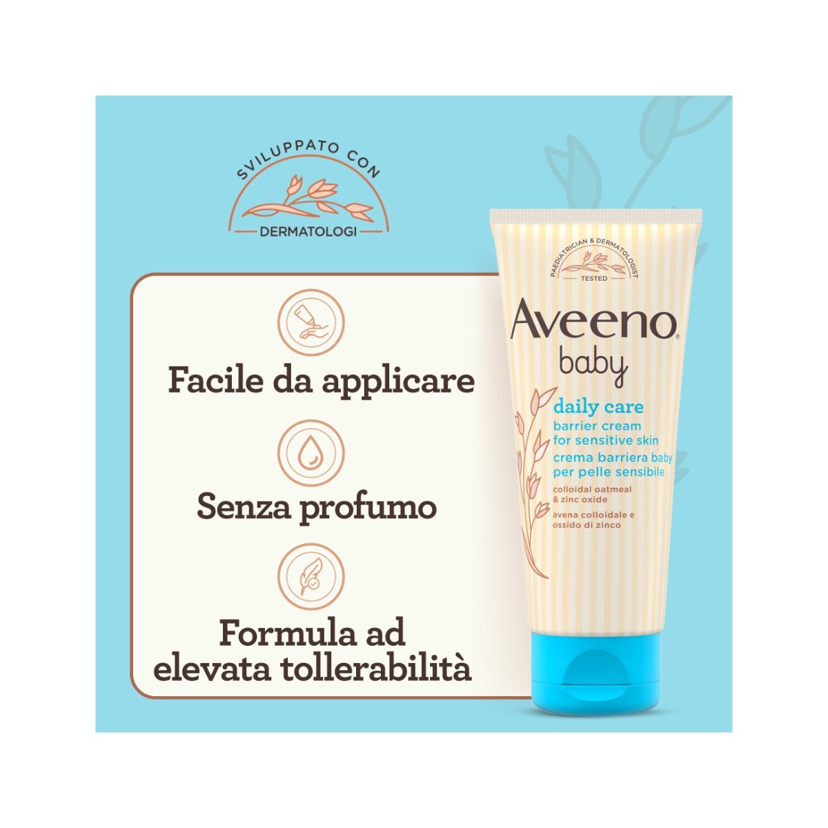 Aveeno Baby Daily Care Crema Barriera 100 ml-13