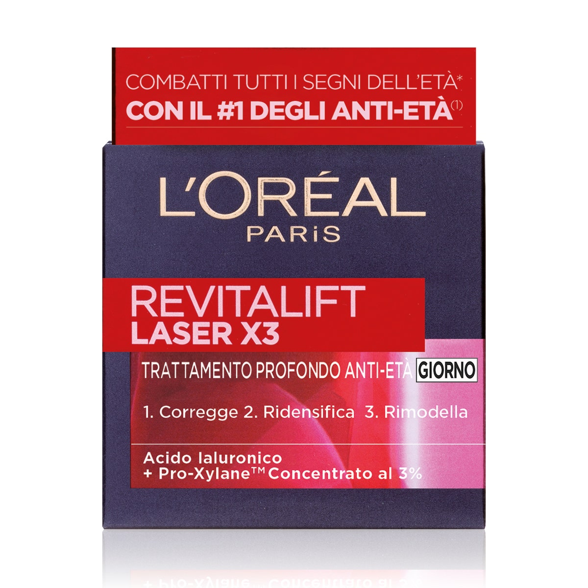 L'Oréal Paris Revitalift Laser X3 Crema Viso Giorno Antirughe 50ml-1