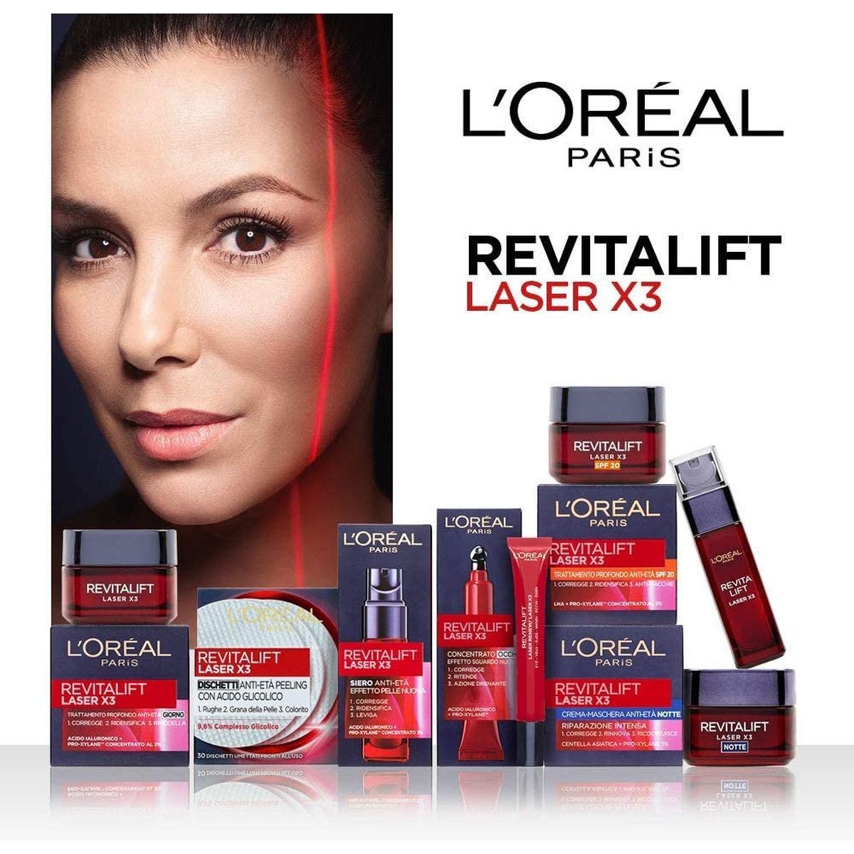 L'Oréal Paris Revitalift Laser X3 Crema Viso Giorno Antirughe 50ml-5